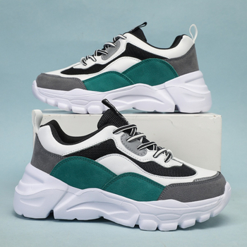 Νέα υπαίθρια αθλητικά casual παπούτσια Maillard vintage daddy shoes αναπνεύσιμα trend ψηλοτάκουνα παπούτσια πλατφόρμας