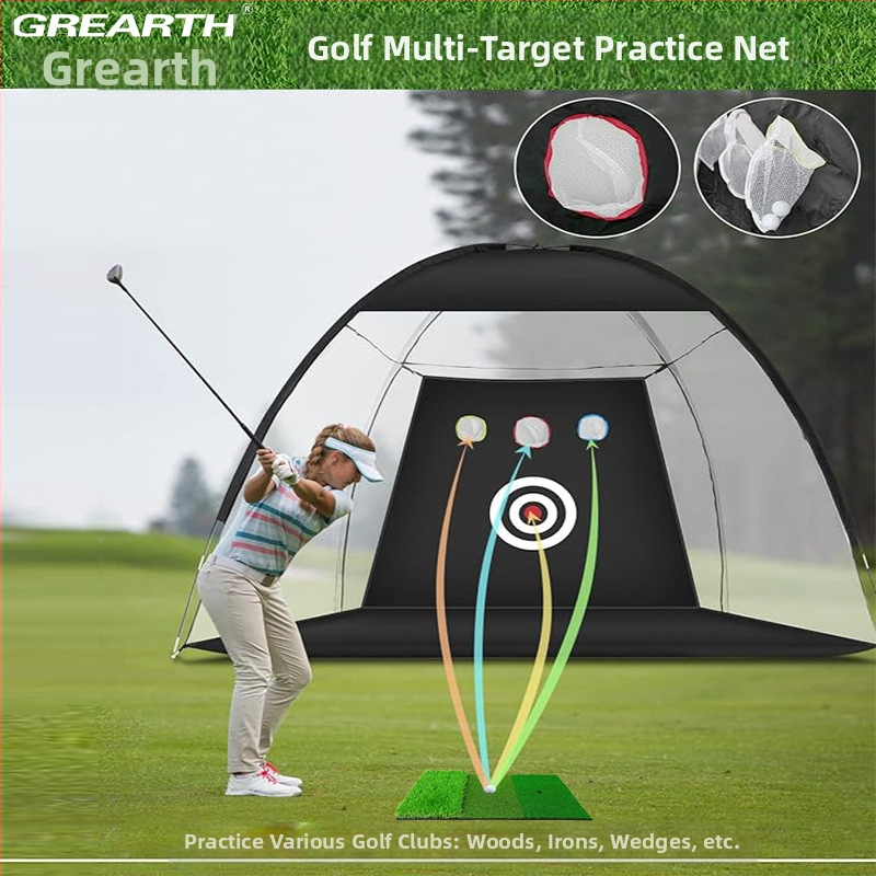 Multifunkčná golfová cvičná sieť na golf od Amazonu Hot Golfnet, vonkajšia hojdačka a čipovanie