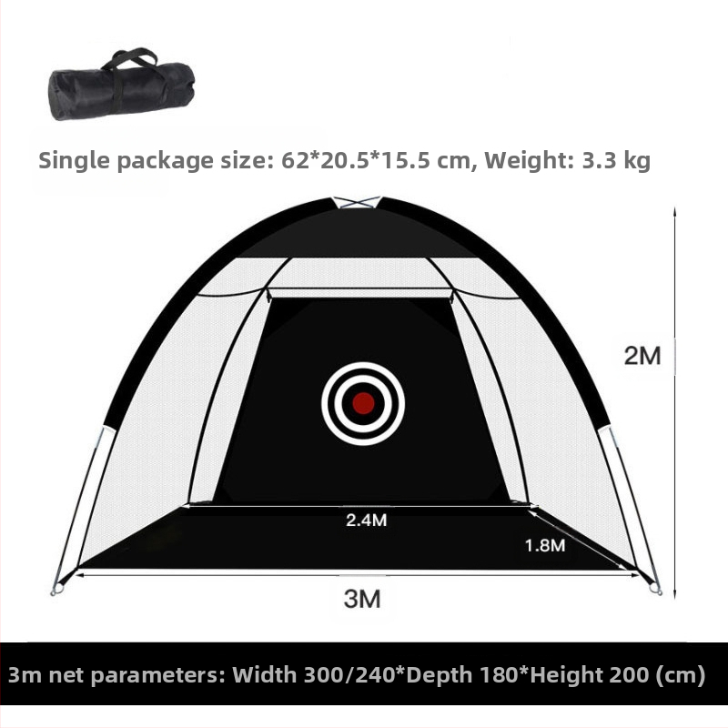 Multifunkčná golfová cvičná sieť na golf od Amazonu Hot Golfnet, vonkajšia hojdačka a čipovanie