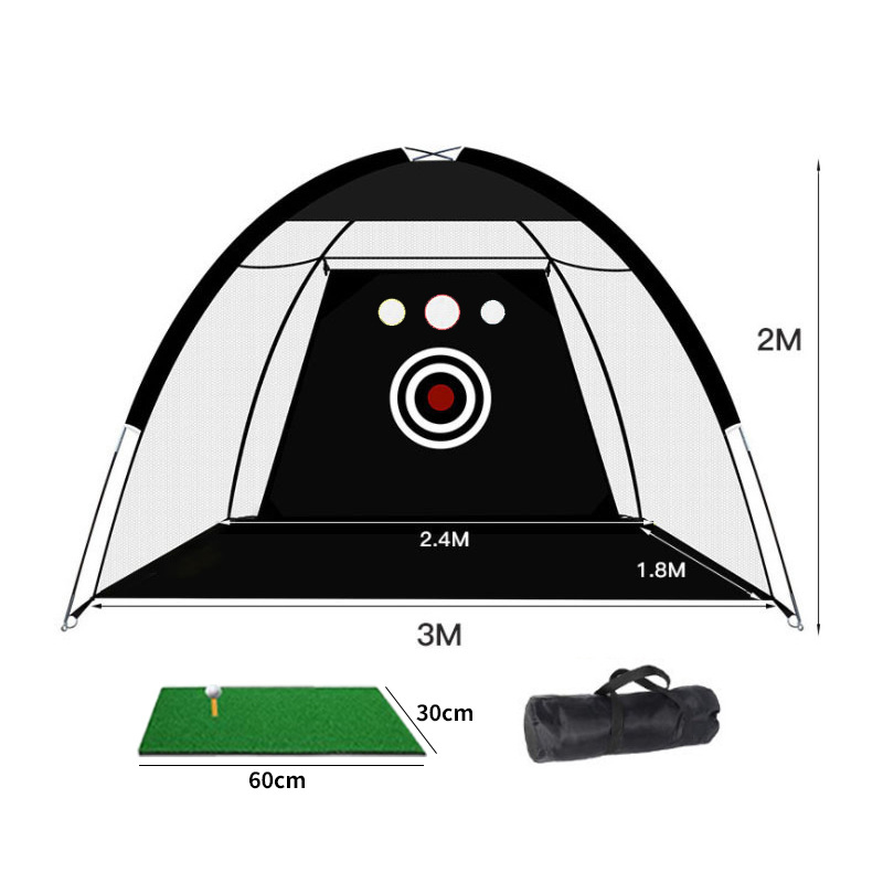 „Amazon“ karštas golfo tinklas lauko sūpynėms ir čipavimui – daugiafunkcis golfo praktikos tinklas