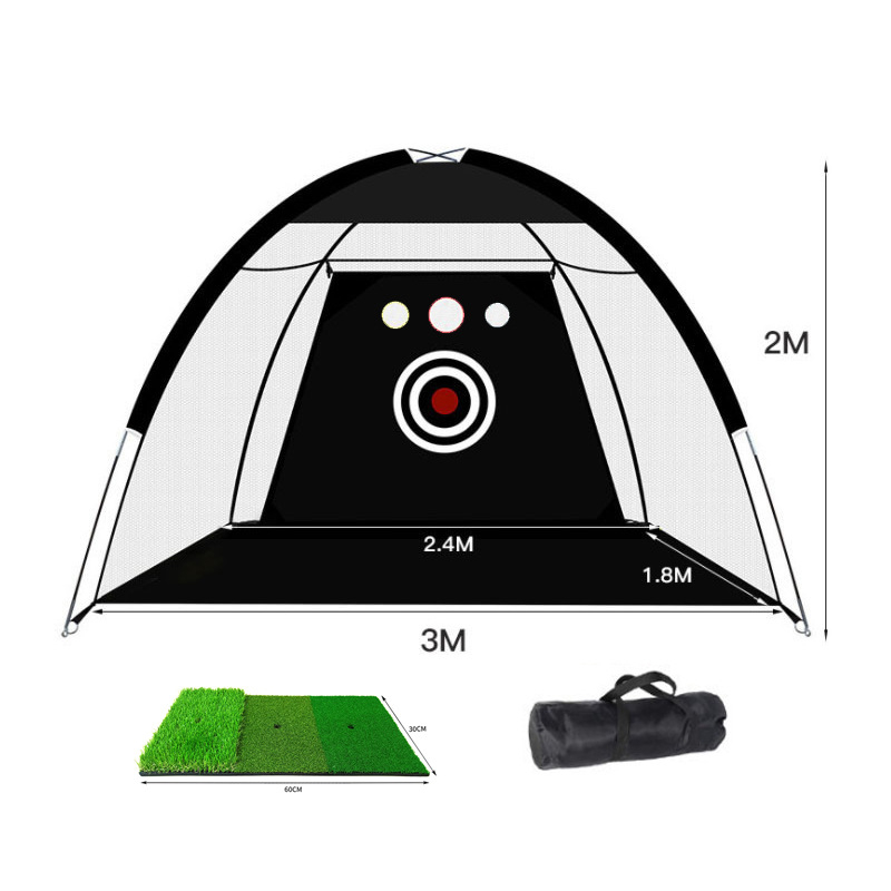 „Amazon“ karštas golfo tinklas lauko sūpynėms ir čipavimui – daugiafunkcis golfo praktikos tinklas