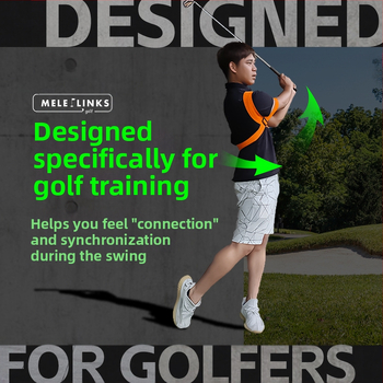 Διορθωτική ζώνη γκολφ άνω βραχίονα ελαστική ζώνη σύνδεσης στροφής Βοηθητικά είδη για αρχάριους Συσκευή προπόνησης γκολφ