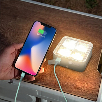 Saulės energijos darbo lempa užsienio prekybai nešiojama lempa daugiafunkcinis lauko apšvietimas kempingas kempingo palapinės lempa daugiafunkcis įkrovimas