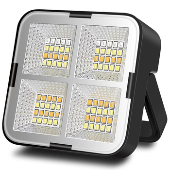 Saulės energijos darbo lempa užsienio prekybai nešiojama lempa daugiafunkcinis lauko apšvietimas kempingas kempingo palapinės lempa daugiafunkcis įkrovimas