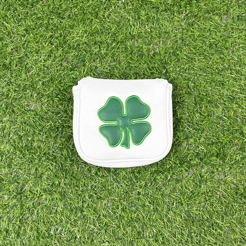 Golfo vežimėlio uždangalas, keturlapis dobilas, mažas pusapvalis, tiesus, vieno simbolio, medinis strypo stūmiklio uždangalas, galvutės uždangalas, rutulinės galvutės apsauginis uždangalas