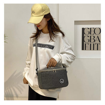 Kohandatud isolatsioonikott lõunasöögikott käekott alumiiniumfooliumiga paksendatud suure mahutavusega lõunasöögikott lõunasöögikott lõunakarbi piknikukott