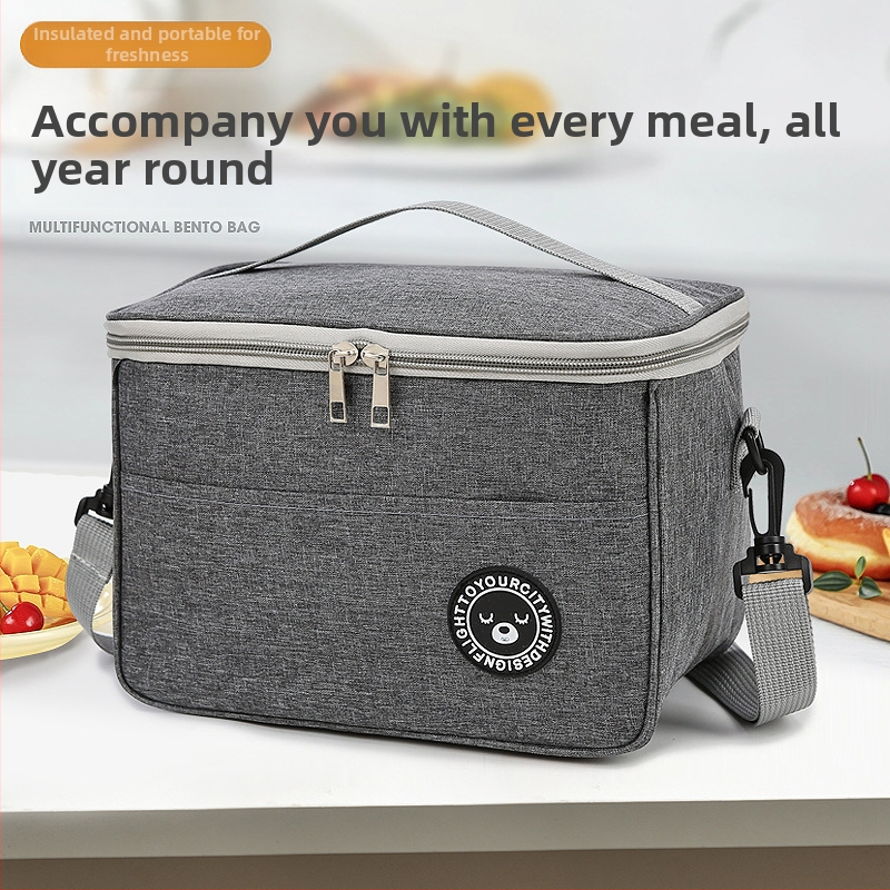 Kohandatud isolatsioonikott lõunasöögikott käekott alumiiniumfooliumiga paksendatud suure mahutavusega lõunasöögikott lõunasöögikott lõunakarbi piknikukott