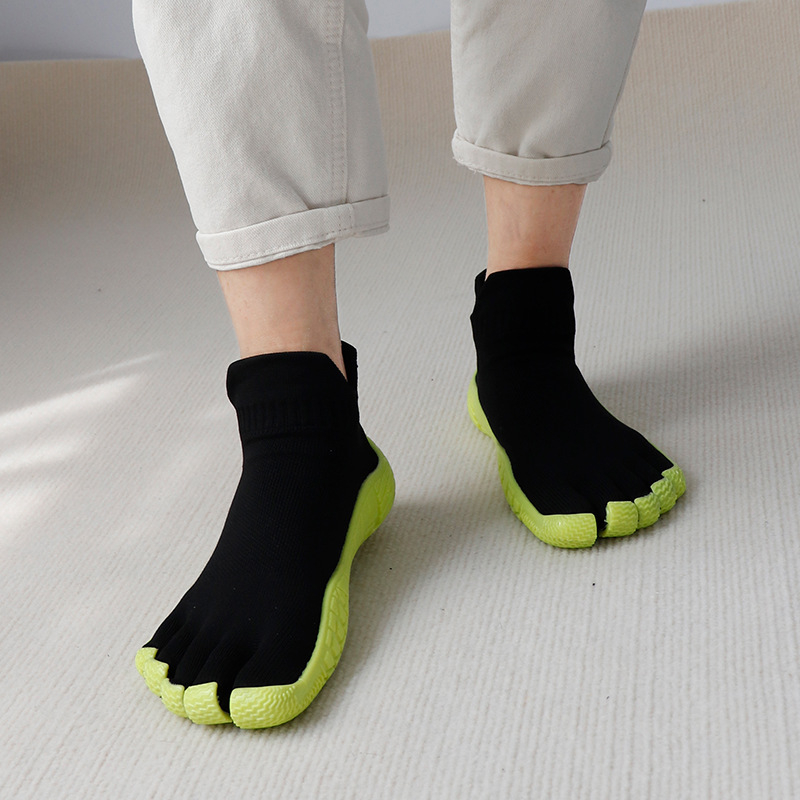 „Goren Shark“ fitneso bateliai namams, jogos bateliai, minkštas padas, lengvi, neslystantys bateliai namams, moteriški šokių treniruočių bateliai.