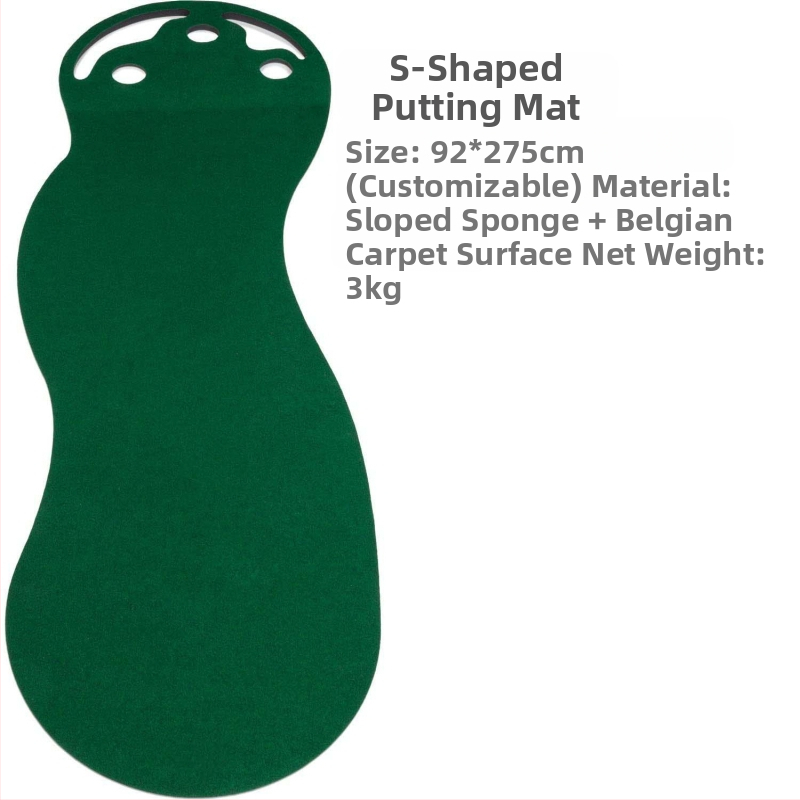 Golfová pomôcka výrobcu Grs Amazon Source na vonkajšie aj vnútorné použitie, golfový green s veľkým pätovým prvkom