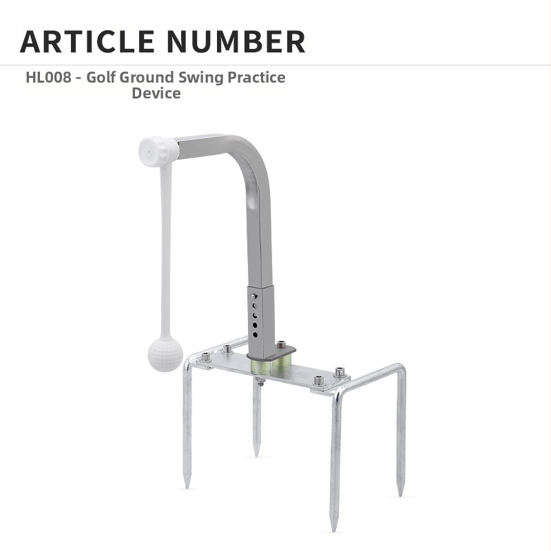 PGM Nový golfový vložený swingový trenažér, prenosný, s 360-stupňovou rotáciou a nastaviteľnou výškou