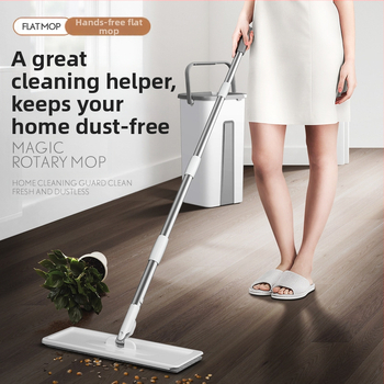 Διασυνοριακή ξύστρα επίπεδης σφουγγαρίστρας που πλένεται στο χέρι, οικιακός καθαρισμός, τεχνητό σφουγγάρισμα επίπεδης σφουγγαρίστρας