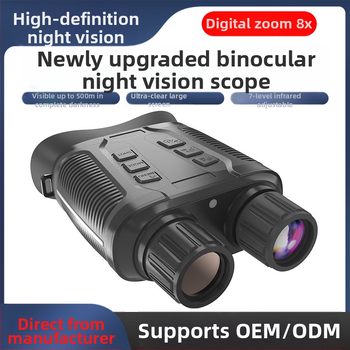 Naujas tarpvalstybinis 4K raiškos, prasto apšvietimo, spalvotas naktinio matymo įrenginys su itin skaidriu dideliu ekranu, 8 kartų skaitmeniniu priartinimu, infraraudonųjų spindulių lauko naktinio matymo įrenginiu.