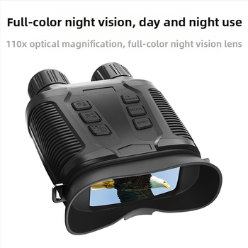 Naujas tarpvalstybinis 4K raiškos, prasto apšvietimo, spalvotas naktinio matymo įrenginys su itin skaidriu dideliu ekranu, 8 kartų skaitmeniniu priartinimu, infraraudonųjų spindulių lauko naktinio matymo įrenginiu.