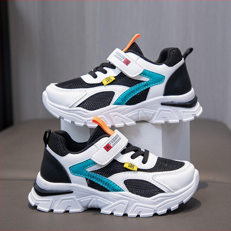 Poiste kingad 2024. aasta suvised võrkkangast kingad, suured laste hingava võrgust pinnaga suvised ühe võrgust õõnes laste tossud Tide