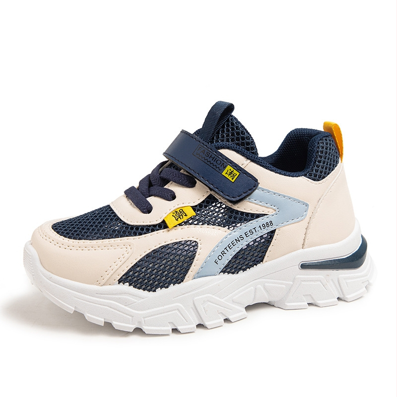 Poiste kingad 2024. aasta suvised võrkkangast kingad, suured laste hingava võrgust pinnaga suvised ühe võrgust õõnes laste tossud Tide