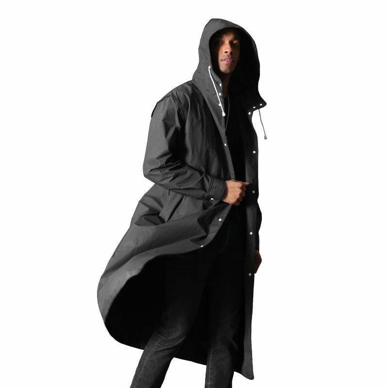 Vihmamantel meestele ja naistele unisex mood täispikkuses õues kasutatav pikk ühekordne EVA vihmamantel üliõpilastele hulgimüük Ancient Town Yixun