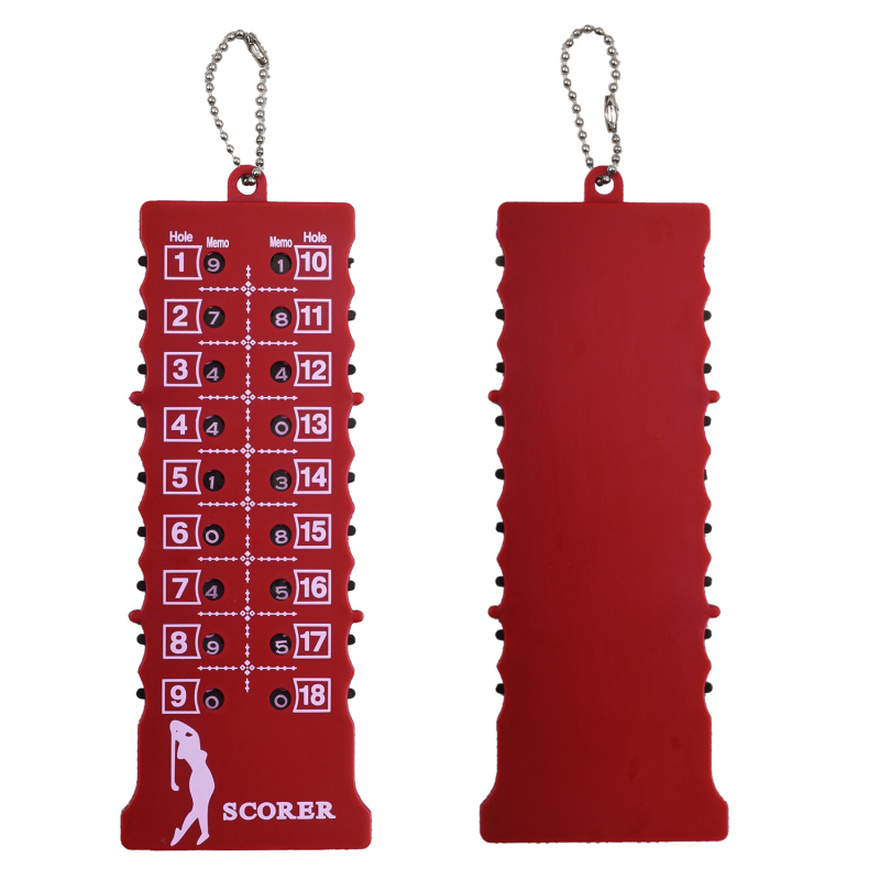 Γκολφ 18 τρυπών ταινία σκόρερ ταινία γκολφ πίνακα αποτελεσμάτων προμήθειες αξεσουάρ ανεμιστήρα