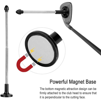 Προμήθειες γκολφ Ευθυγράμμιση ράβδου κατεύθυνσης Μαγνητική ράβδος προπόνησης μπαστουνιών γκολφ Βοηθητική οπτική ευθυγράμμιση μπαστούνι χτυπήματος