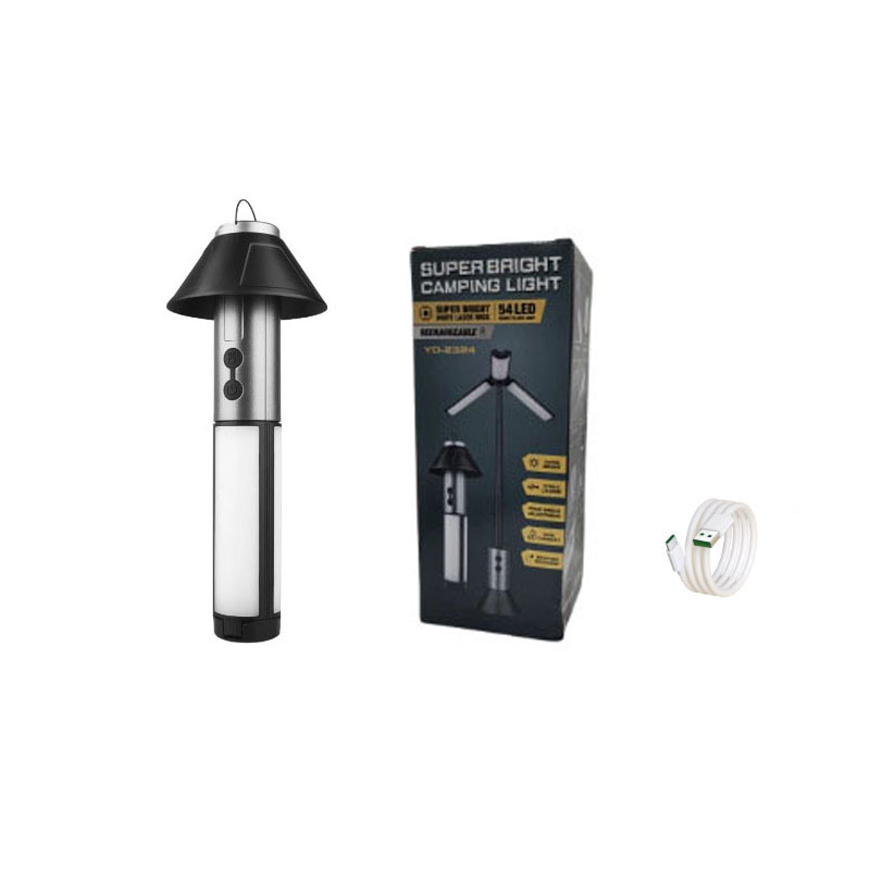 Piiriülene uus multifunktsionaalne välistingimustes kasutatav teleskooplambi kronstein telkimislamp laagri atmosfäärilamp telkimislamp tugev taskulamp