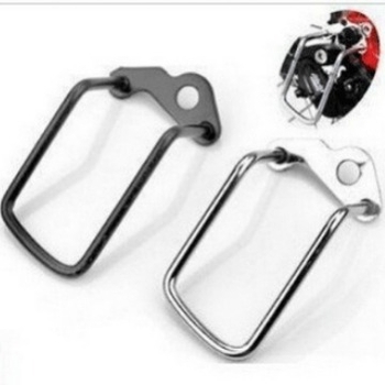 Kalnų dviračio galinio ratuko apsaugos traukiamas rėmas transmisijos apsauginis rėmas dviračio galinis traukiamas priedas automobilio užraktas