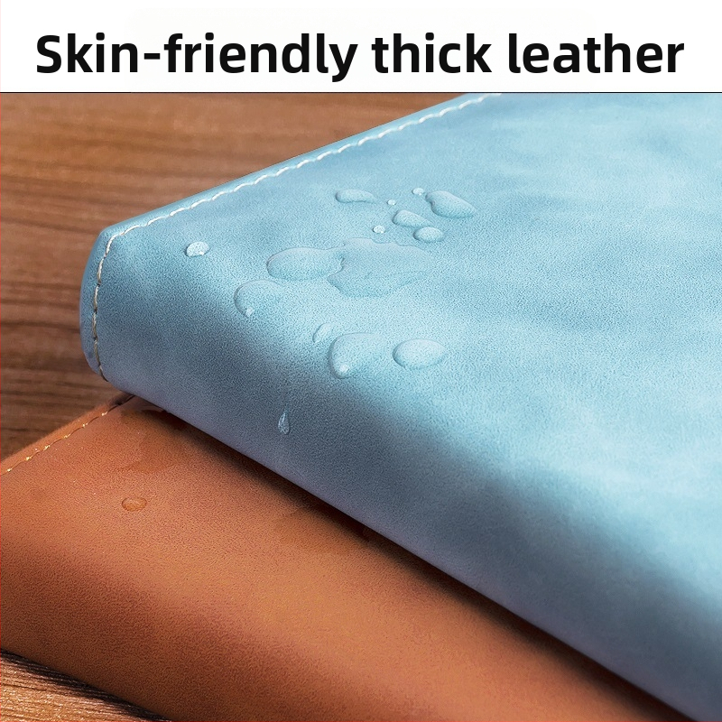 Zápisník z hrubej kože s prackou, obchodní ľudia, jednoduchý vysokoškolák, 5 záznamov zo stretnutí, umelecký zápisník