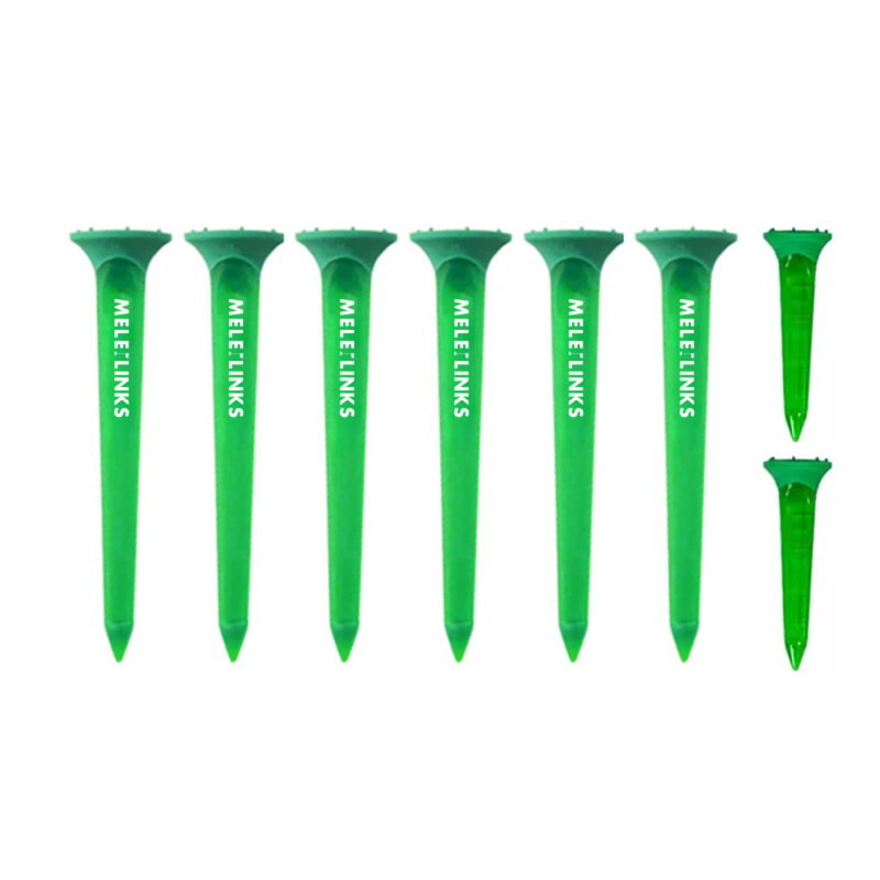 Golfo vinis „Merit“ žvaigždės tipo ilgojo ir trumpojo kombinuotojo starto aikštelės skalę galima reguliuoti, kad būtų pagerintas plastikinio starto aikštelės stabilumas.