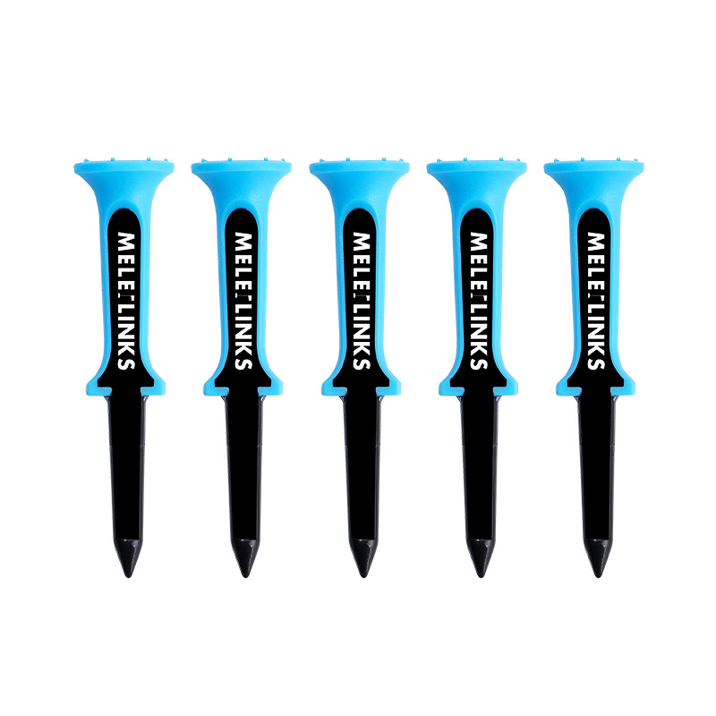 Golfo vinis „Merit“ žvaigždės tipo ilgojo ir trumpojo kombinuotojo starto aikštelės skalę galima reguliuoti, kad būtų pagerintas plastikinio starto aikštelės stabilumas.