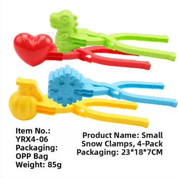 Tarpvalstybinis sniego gniūžtės segtukas, didmeninis vaikų žiemos lauko segtukų žaislinis sniego segtukas, interaktyvus sniego gniūžtės kovos rinkinys