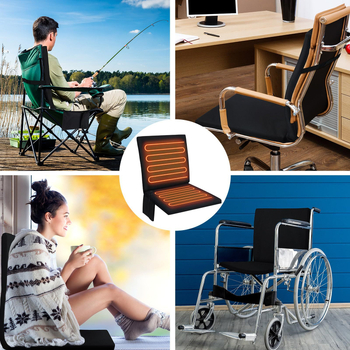 Tarpvalstybinio kempingo žvejybos atlošo paplūdimio kėdė lauko šilta šildymo pagalvėlė šildoma žvejybos dėžė žvejybos kėdės pagalvėlė žiemos žvejyba