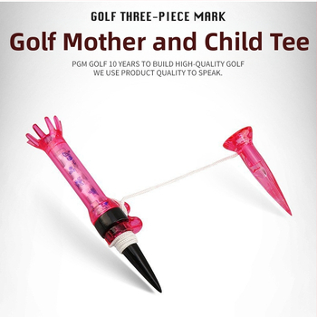 Σετ τριών τεμαχίων PGM Golf Supplies Green Fork Tee Mark με συσκευασία δώρου