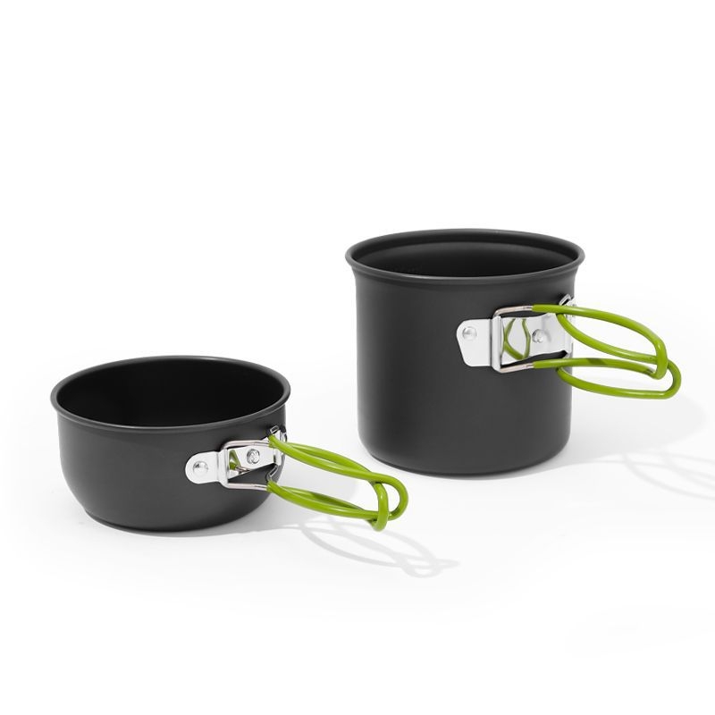 Āra viena plīts katls kempinga piknika komplektam, īpaši viegls, pārnēsājams bļodas katls piknikam