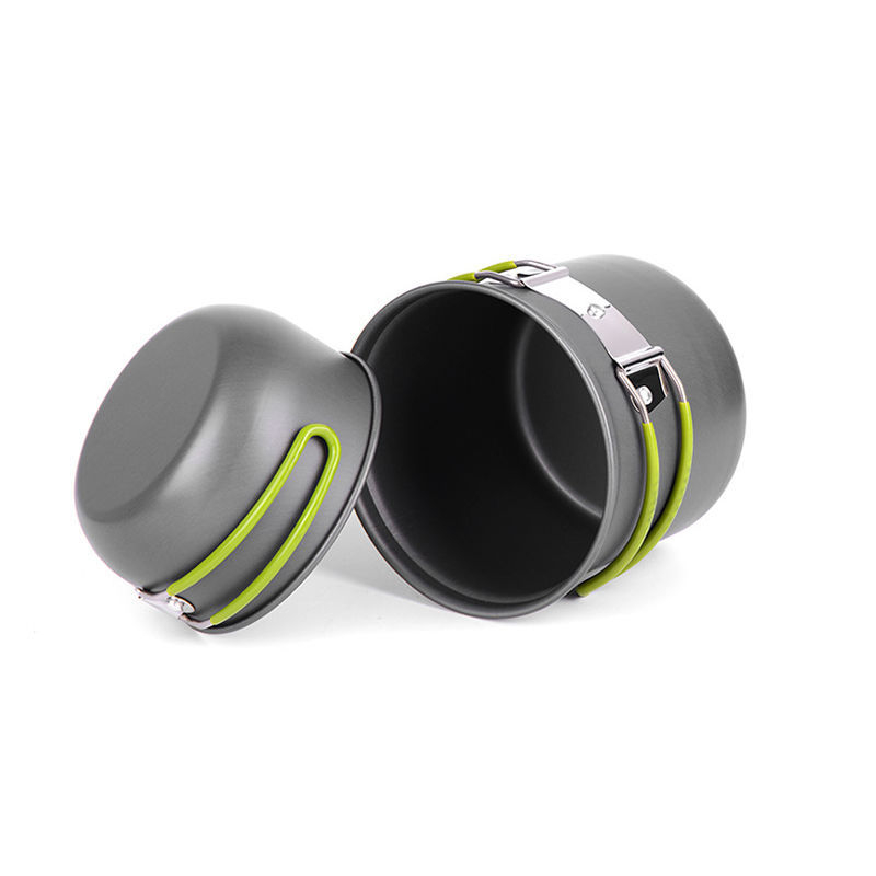 Āra viena plīts katls kempinga piknika komplektam, īpaši viegls, pārnēsājams bļodas katls piknikam