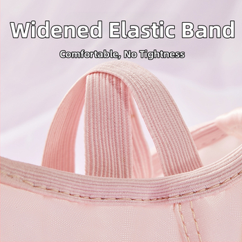 Šokių bateliai vaikiški moteriški baleto trimačiai tinkliniai bateliai su vainiko formos katino nagais, pavasario ir vasaros nauji atlasiniai sportiniai bateliai sandėlyje