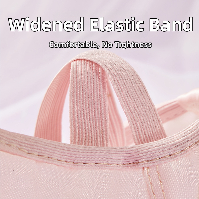 Детски дамски балетни обувки с триизмерна мрежеста корона, котешки нокти, пролетни и летни нови сатенени обувки за упражнения на склад