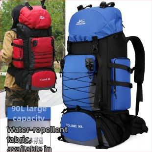 Mägironimiskott, suure mahutavusega 90L, õueseljakott, vetthülgav matkamine, telkimine, reisimine, seljakott meestele, hoiureisikott