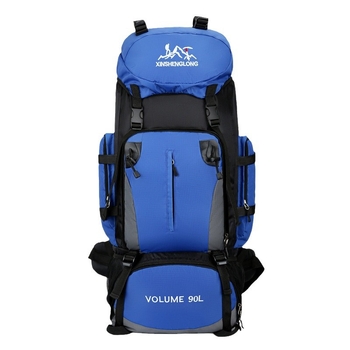 Mägironimiskott, suure mahutavusega 90L, õueseljakott, vetthülgav matkamine, telkimine, reisimine, seljakott meestele, hoiureisikott