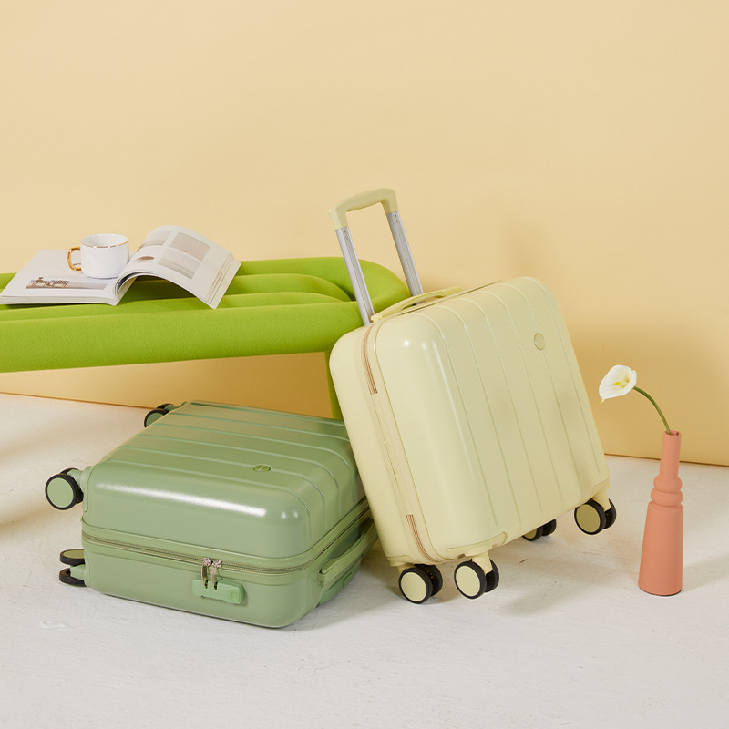 Väike kerge laste pagasikott naistele, väärtuslik mini-pardalemineku parooliga, lühikeste vahemaade reisimiseks, 18-tolline käruümbris, 20-tolline