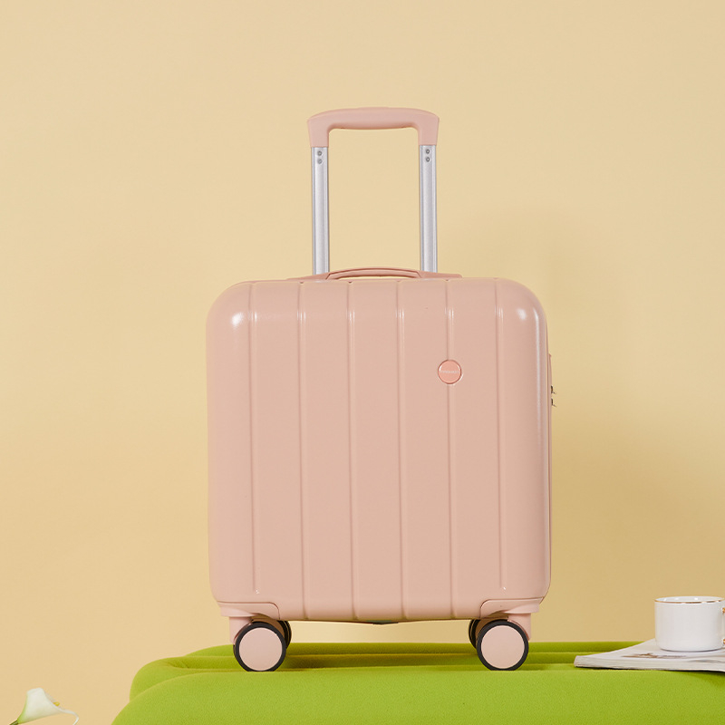 Väike kerge laste pagasikott naistele, väärtuslik mini-pardalemineku parooliga, lühikeste vahemaade reisimiseks, 18-tolline käruümbris, 20-tolline