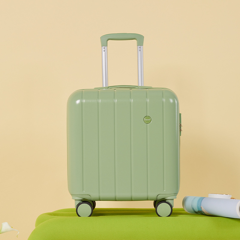 Väike kerge laste pagasikott naistele, väärtuslik mini-pardalemineku parooliga, lühikeste vahemaade reisimiseks, 18-tolline käruümbris, 20-tolline