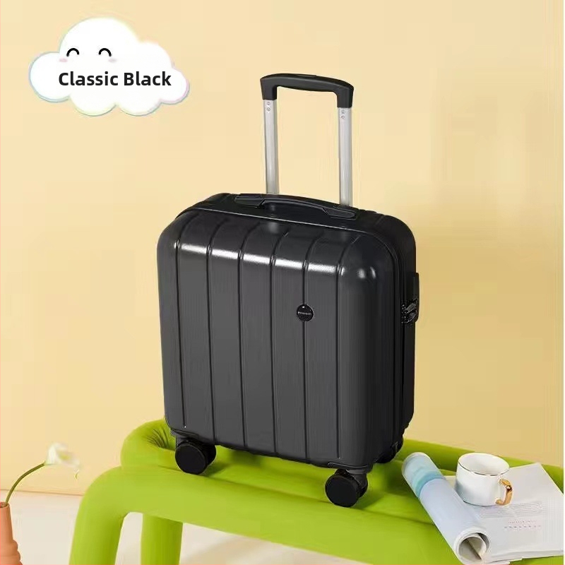 Väike kerge laste pagasikott naistele, väärtuslik mini-pardalemineku parooliga, lühikeste vahemaade reisimiseks, 18-tolline käruümbris, 20-tolline