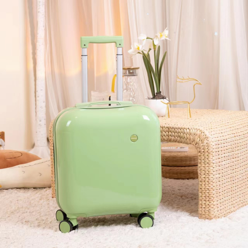 Väike kerge laste pagasikott naistele, väärtuslik mini-pardalemineku parooliga, lühikeste vahemaade reisimiseks, 18-tolline käruümbris, 20-tolline