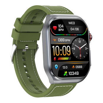 Et585 Смарт часовник AMOLED екран Bluetooth разговори пулс сън крачкомер спортен часовник гривна трансграничен