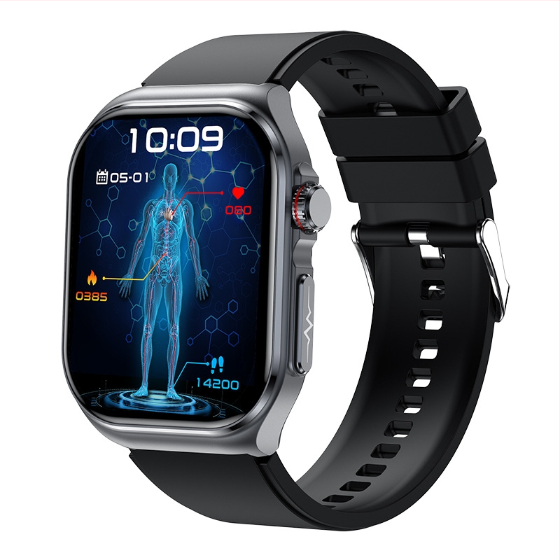 Et585 Смарт часовник AMOLED екран Bluetooth разговори пулс сън крачкомер спортен часовник гривна трансграничен