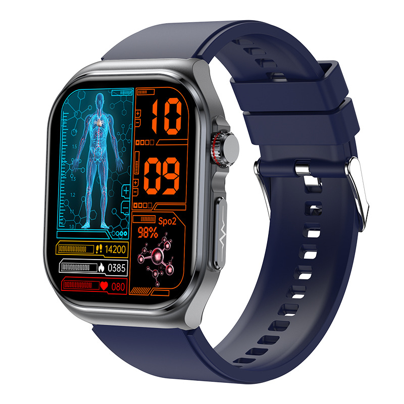 Et585 Смарт часовник AMOLED екран Bluetooth разговори пулс сън крачкомер спортен часовник гривна трансграничен
