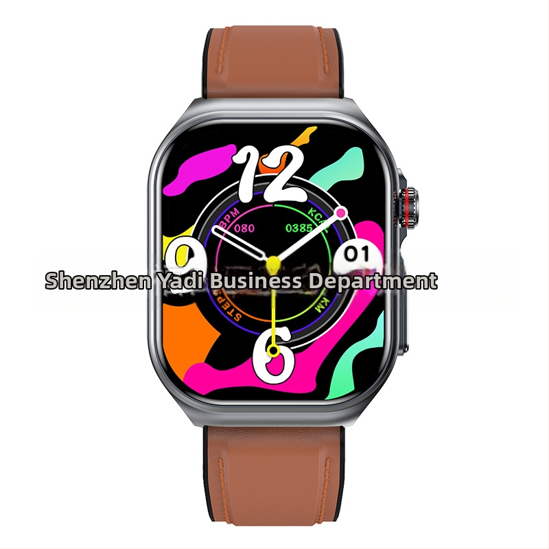 Et585 Смарт часовник AMOLED екран Bluetooth разговори пулс сън крачкомер спортен часовник гривна трансграничен