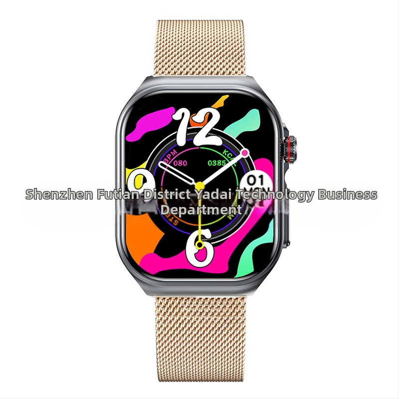 Et585 Смарт часовник AMOLED екран Bluetooth разговори пулс сън крачкомер спортен часовник гривна трансграничен