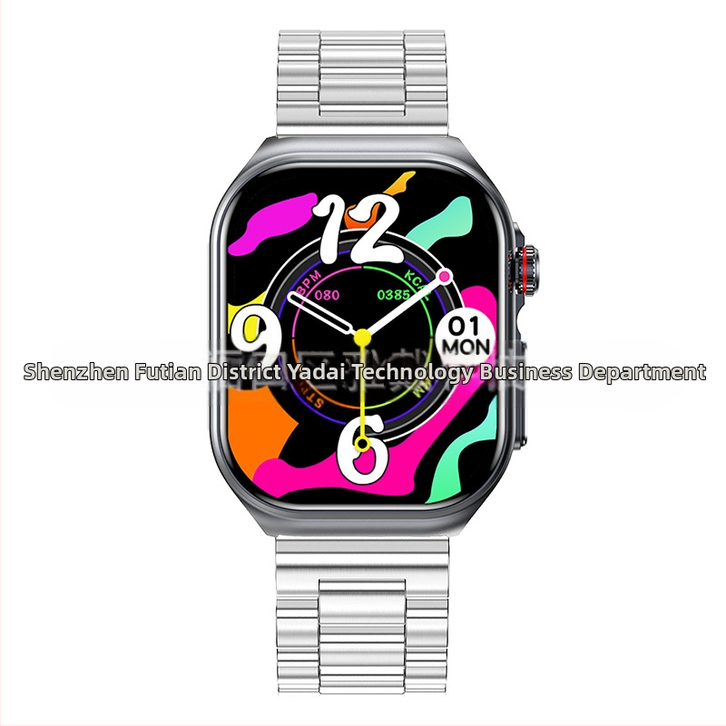 Et585 Смарт часовник AMOLED екран Bluetooth разговори пулс сън крачкомер спортен часовник гривна трансграничен