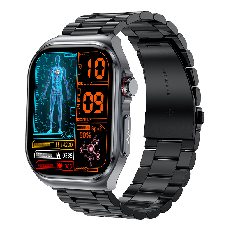 Et585 Смарт часовник AMOLED екран Bluetooth разговори пулс сън крачкомер спортен часовник гривна трансграничен