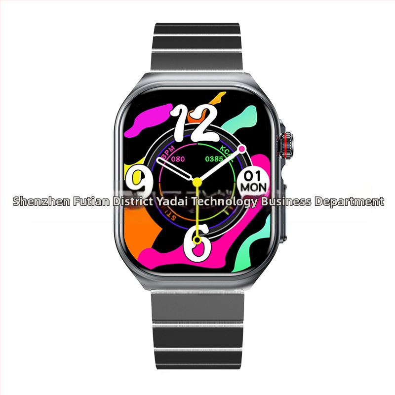 Et585 Смарт часовник AMOLED екран Bluetooth разговори пулс сън крачкомер спортен часовник гривна трансграничен