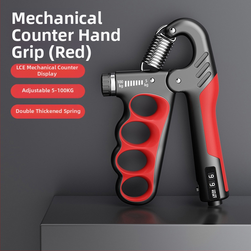 Elektronički uređaj za brojanje, hvatanje za snagu ruku, fitness uređaj za rehabilitaciju, trening, vježbe, hvatanje s pet prstiju na veliko